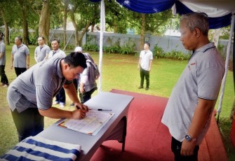 Penandatanganan Komitmen Bersama Pelaksanaan Rencana Kerja TA. 2023