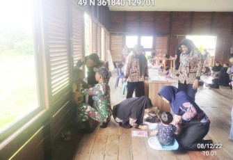 Posyandu Ibu dan Anak di Perbatasan 