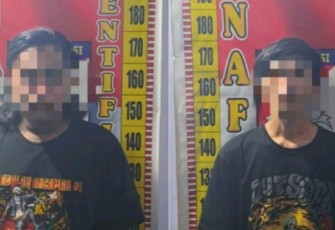 Terduga pelaku pengeroyokan diamankan Polres Bondowoso, Senin (19/12)