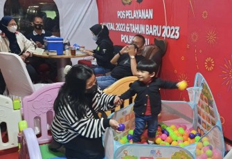 Pos Pelayanan Nataru Polres Batu