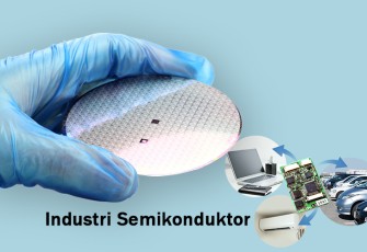 Ilustrasi Industri Semikonduktor.