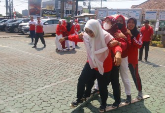 Lomba Rakyat Meriahkan Keseruan Hari Kemerdekaan Pada Kemenkumham Banten