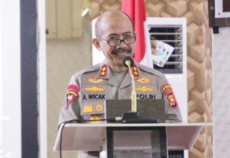 Kapolda Bengkulu saat Buka Pembekalan-Pelatihan PNS dan Polri Jelang Purna Tugas