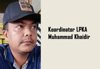 Koordinator Lembaga Pengawal Kebijakan Publik (LPKA) Muhammad Khaidir 