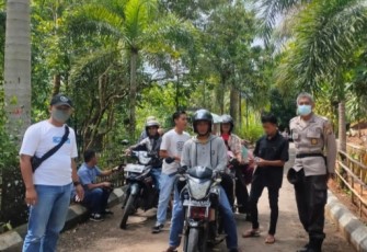 Polres Lebong Kerahkan Personel Pengamanan di Objek Wisata