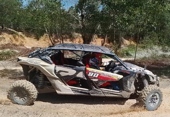 Kapolda Kalteng saat Latihan Bersama Pecinta Offroad
