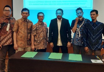 Pembentukan KJKS di Hotel Sultan Jakarta, Sabtu (22/1/2022).