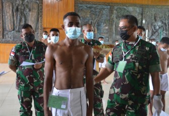 Danrem 174 Merauke Pimpin Sidang Parade