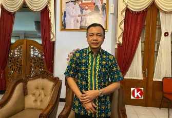 Wakil Bupati Blitar Rahmat Santoso (foto : Faisal NR / dok. Klikwarta.com Blitar)