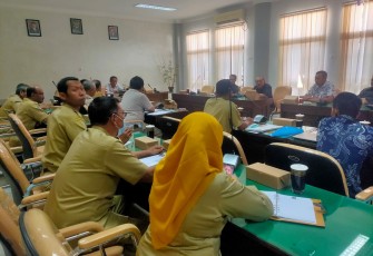 Raker Komisi I DPRD Kabupaten Blitar bersama Mitra Kerja