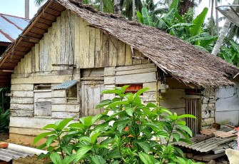 Kondisi RTLH di Dusun Kuta Batee, Desa Gampong Aceh, Kecamatan Idi Rayeuk, Kabupaten Aceh Timur