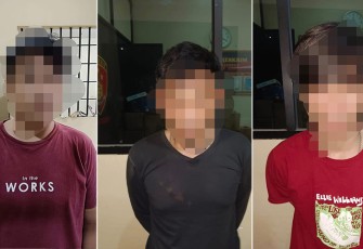 Tersangka Curanmor saat diamankan