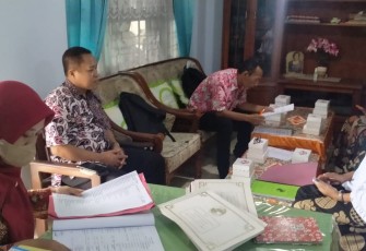 Dinas Koperasi dan Usaha Mikro saat Adakan Penilaian Kesehatan dan Pengawasan Koperasi