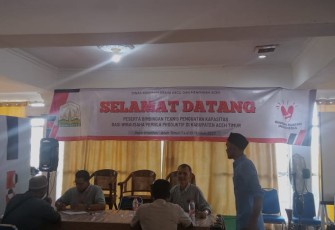 “Bimtek Penguatan Kapasitas wirausaha (kriteria khusus II) di Kabupaten Aceh Timur 2022”. 