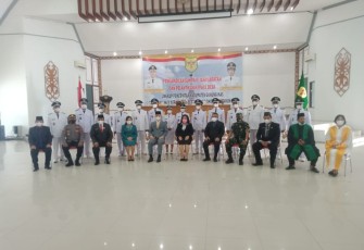 Pelantikan 14 Kepala Desa Masa Periode 2022-2027 
