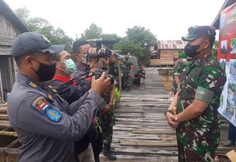 Dandim Perkenalkan Media Centre Kodim Palangka Raya Guna Membangun TNI AD Secara Adaptif