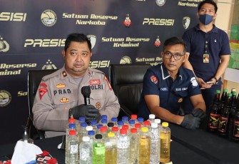 Kabag Ops Kompol Prasetyo Noegroho, Sik saat konferensi pers