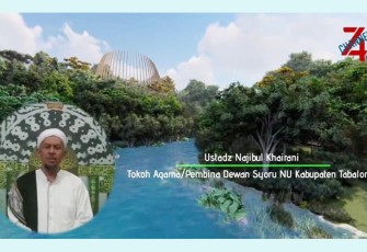 Pembina Dewan Syuro NU/Pengasuh Ponpes Tahfidz Umul Quran Mabu’un Kabupaten Tabalong, Kalimantan Selatan, H. Najibul Khairani, di Jakarta, Selasa (15/11/2022). 