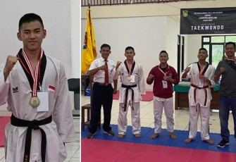 M.Fathi Abil Faqih atlet Taekwondo asal Bengkulu berhasil meraih medali Emas pada ajang Popda tingkat Kabupaten Magelang Jawa Tengah tahun 2022.