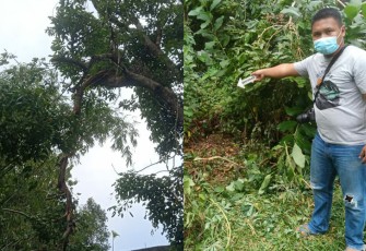 Proses identifikasi petugas di TKP