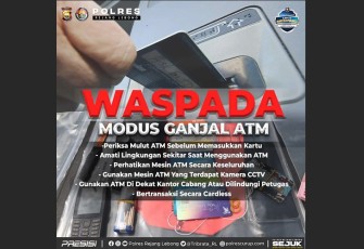 Waspada Modus Ganjal ATM