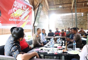  Kapolres Aceh Timur Dengar Keluhan dan Aspirasi Warga