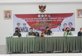 Pembukaan  Kejuaraan Pencak Silat Tingkat Pelajar Se Kota Palangka Raya 
