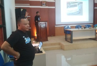 Acara lelang kendaraan bekas operasional, di Aula Worksop PUDAM Tirta Lawu Karanganyar, Jumat (30/12/2022).