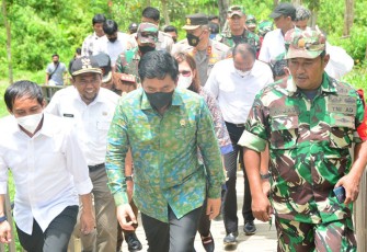 Kunker Menteri ATR/BPN RI di IKN Nusantara
