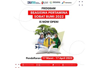 Beasiswa Terbaik Pertamina Sobat Bumi 