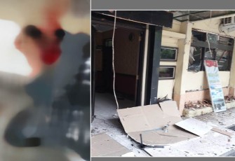 Pasca kejadian ledakan diduga bom bunuh diri di Mapolsek Astana Anyar Bandung Rabu (07/12/2022) sekira pukul 08.40 WIB.