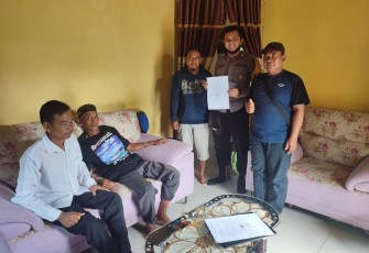 Pilar Desa Karang Tengah saat Mediasi Perkara IRT Terlibat Penganiayaan