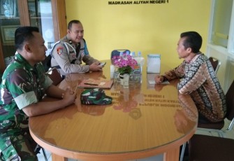 Sinergitas Babinsa dan Bhabinkamtibmas Kota
