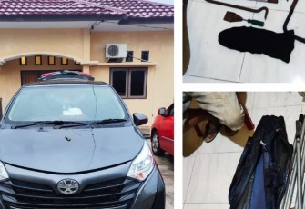 Barang Bukti saat diamankan