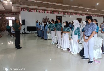 Danramil Pahandut Ajak Generasi Muda Tanamkan Kedisiplinan