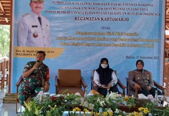 Danramil saat jadi narasumber