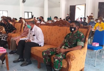 Pasi Teritorial Wakili Dandim, Hadiri Lokasabha ke V Kota Palangka Raya 