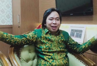 Wakil bendahara Rabithah al-Ma'ahid al-Islamiyyah (RMI) PW NU Jawa Timur Muhammad Fawait.