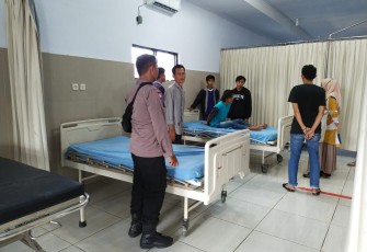 ODGJ saat Diamankan Polsek Talang Empat