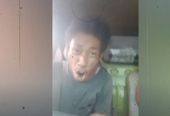 Screenshot cuplikan video viral sopir truk yang sempat viral di medsos