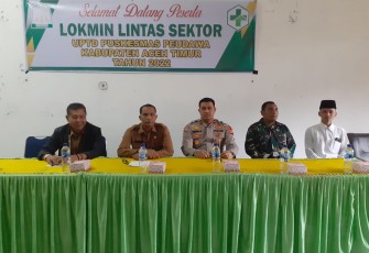 Lokmin Lintas Sektor UPTD Puskesmas Peudawa