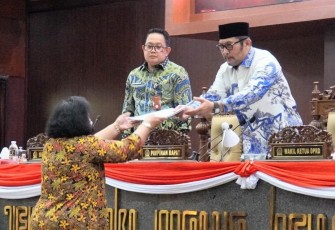 Rapat paripurna pandangan umum fraksi yang berlangsung pada Kamis, 17 November 2022. 