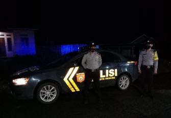Polsek Kota Padang Tingkatkan Patroli Malam Hari