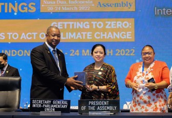 Sidang IPU ke-144 Banjir Pujian