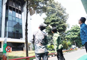 Gus Halim cek Gedung Kemendes PDTT pasca kebakaran beberapa waktu lalu