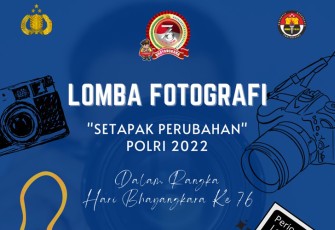 Lomba Fotografi HUT ke-76 Bhayangkara