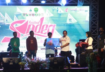 Mendagri saat Puji Filosofi Perahu Sandeq dan Semangat Pasandeq