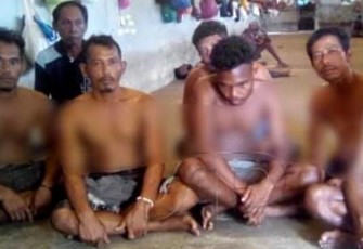 Nelayan Merauke, Papua Selatan yang ditahan di Port Moresby, sejak 22 Agustus 2022 lalu.