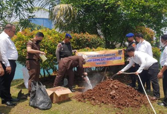 Pemusnahan BB Perkara Handak 84 Kg