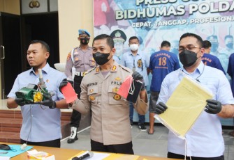 Press Release Polda Banten